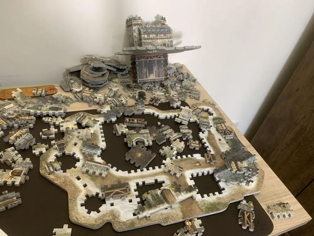 Better late than never, I started building Winterfell Castle