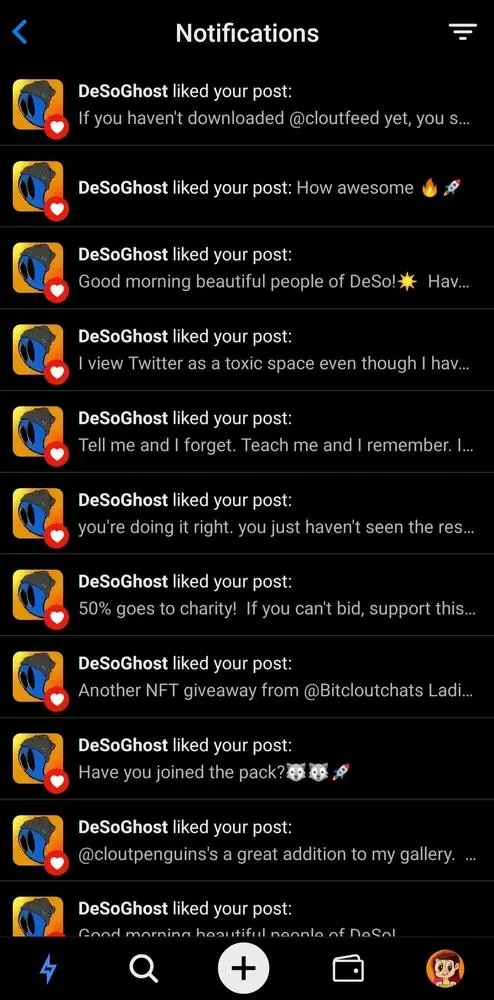 Thank you so much @DeSoGhost for the love 💕