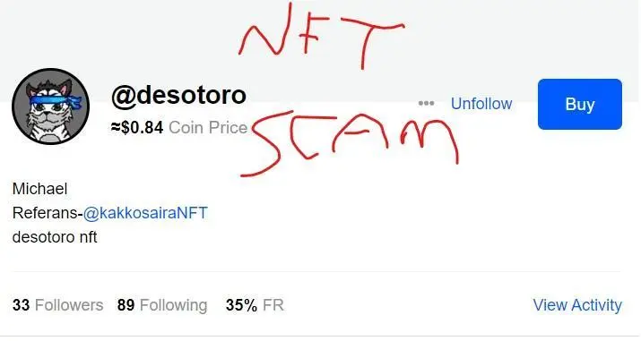 Alter NFT SCAM

Account: DESOTORO

Stolen NFTs