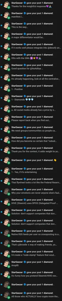 When @StarGeezer makes it rain diamonds...

Life is full of rainbows!

Thank You for Being You...

🕉️☀️💜🙏🏼