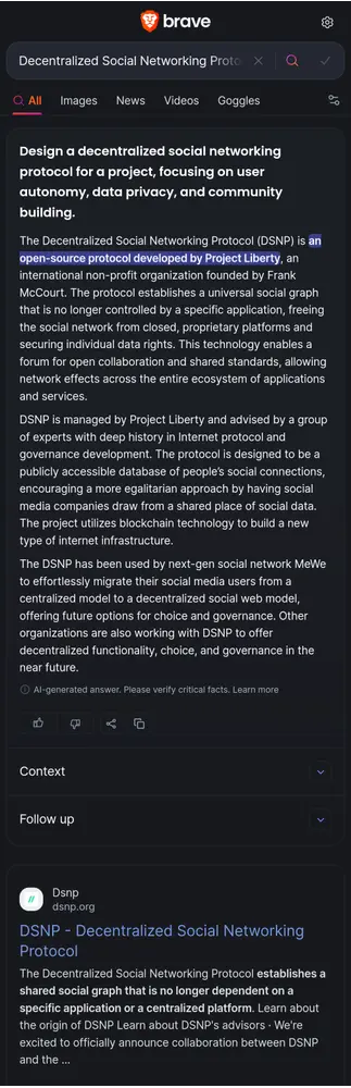 What makes @deso better than the "Decentralized Social Network Protocol"?

https://dsnp.org/

🕉️☀️🫂💜🙏🏼