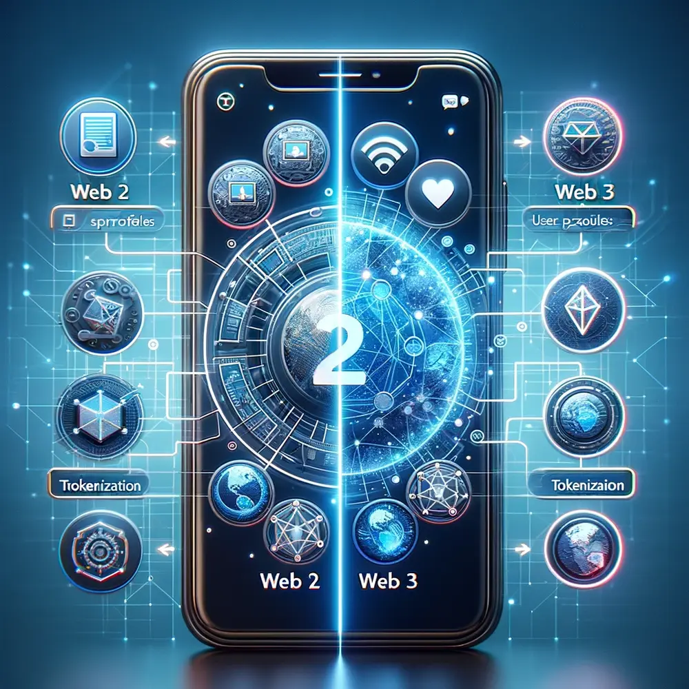 Uniting Web 2 Heritage with Web 3 Innovation. Merging Yesterday's Charm with Tomorrow's Tech...

@AryanThakor let's create a world that can co-exist 

#Web2MeetsWeb3
#DeSo
#Networking
#DiamondEraSocial
#BlockchainSocial