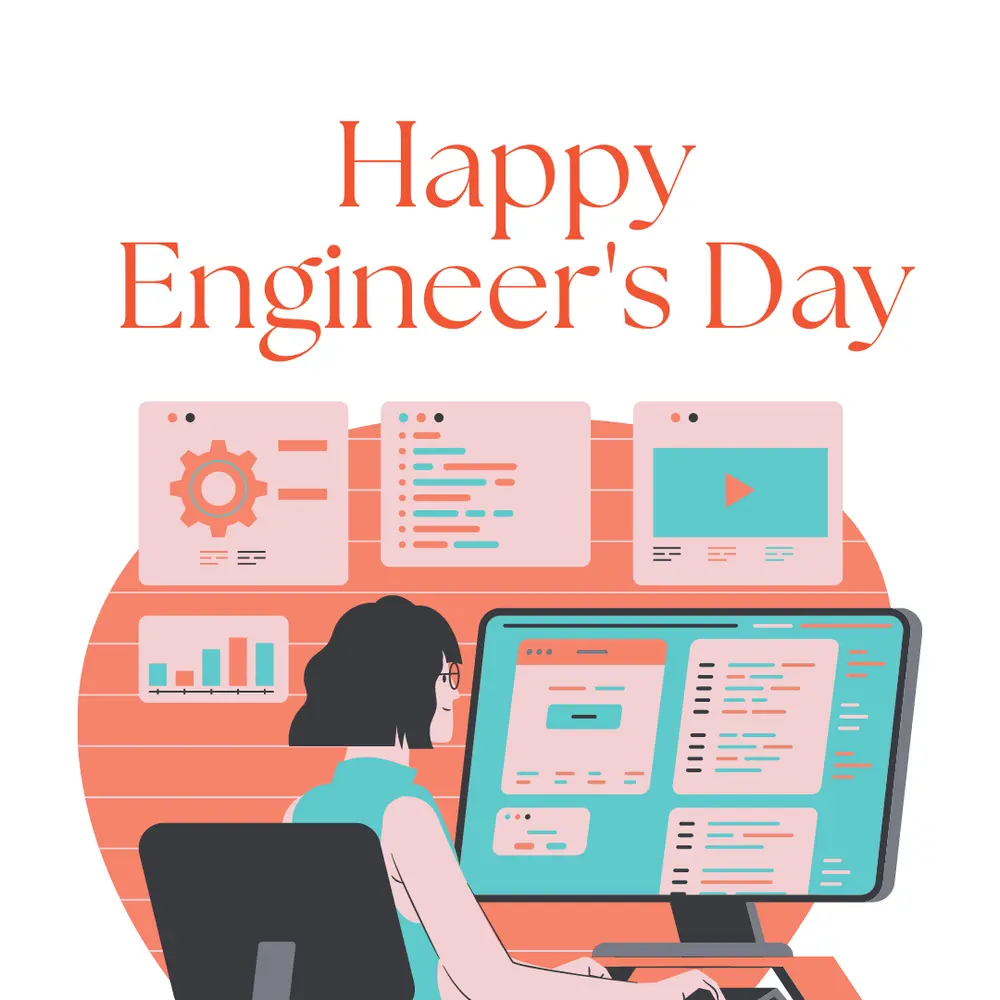 Only engineers have the power to do the impossible because they have the tool of science to create something new…. Happy Engineer's Day to you!
