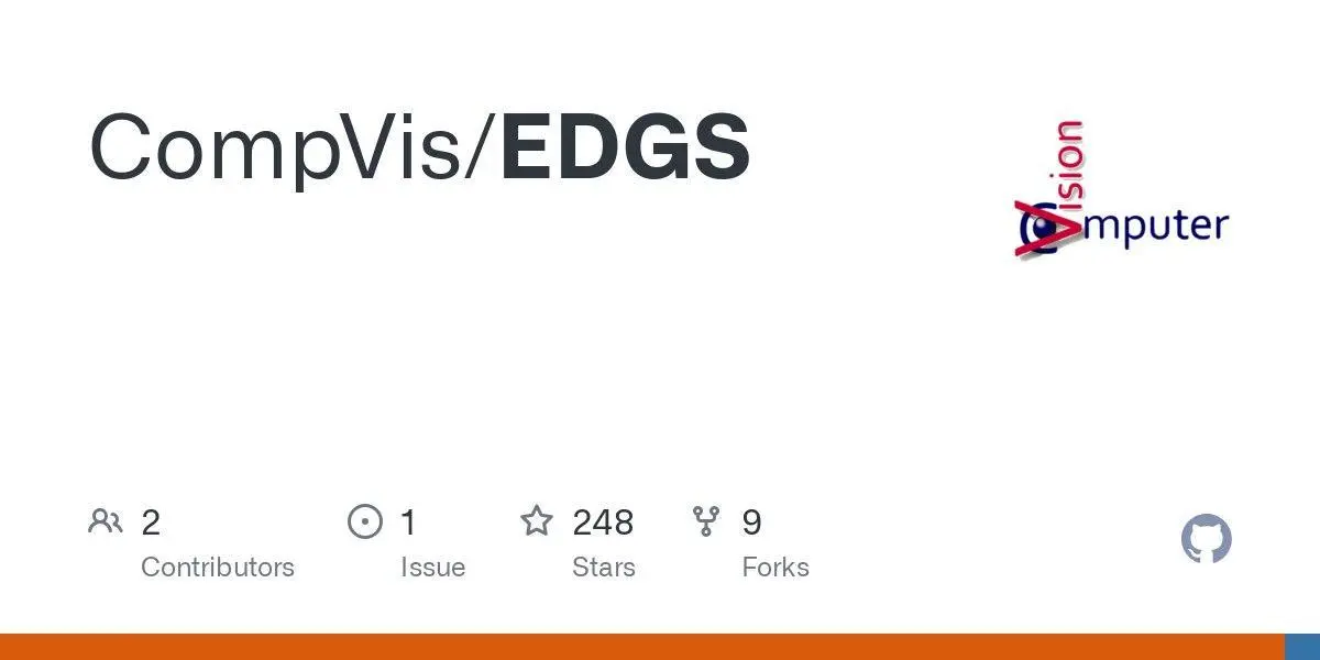 [CompVis/EDGS](https://github.com/CompVis/EDGS)

**Language:**Jupyter Notebook
**Total stars:** 248
**Stars trend:**
`23 Apr 2025
12am ▏ +1
 1am ▎ +2
 2am ▋ +5
 3am ▎ +2
 4am █▏ +9
 5am █▋ +13
 6am █▊ +14
 7am █ +8
 8am ▋ +5
 9am ▍ +3
10am █▏ +9
11am ▊ +6`
#jupyternotebook