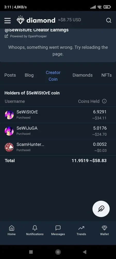 I see there is only 1 smart guy investing in my nftz storage acount, and he already trippled his money 🤣😂😆 !!!