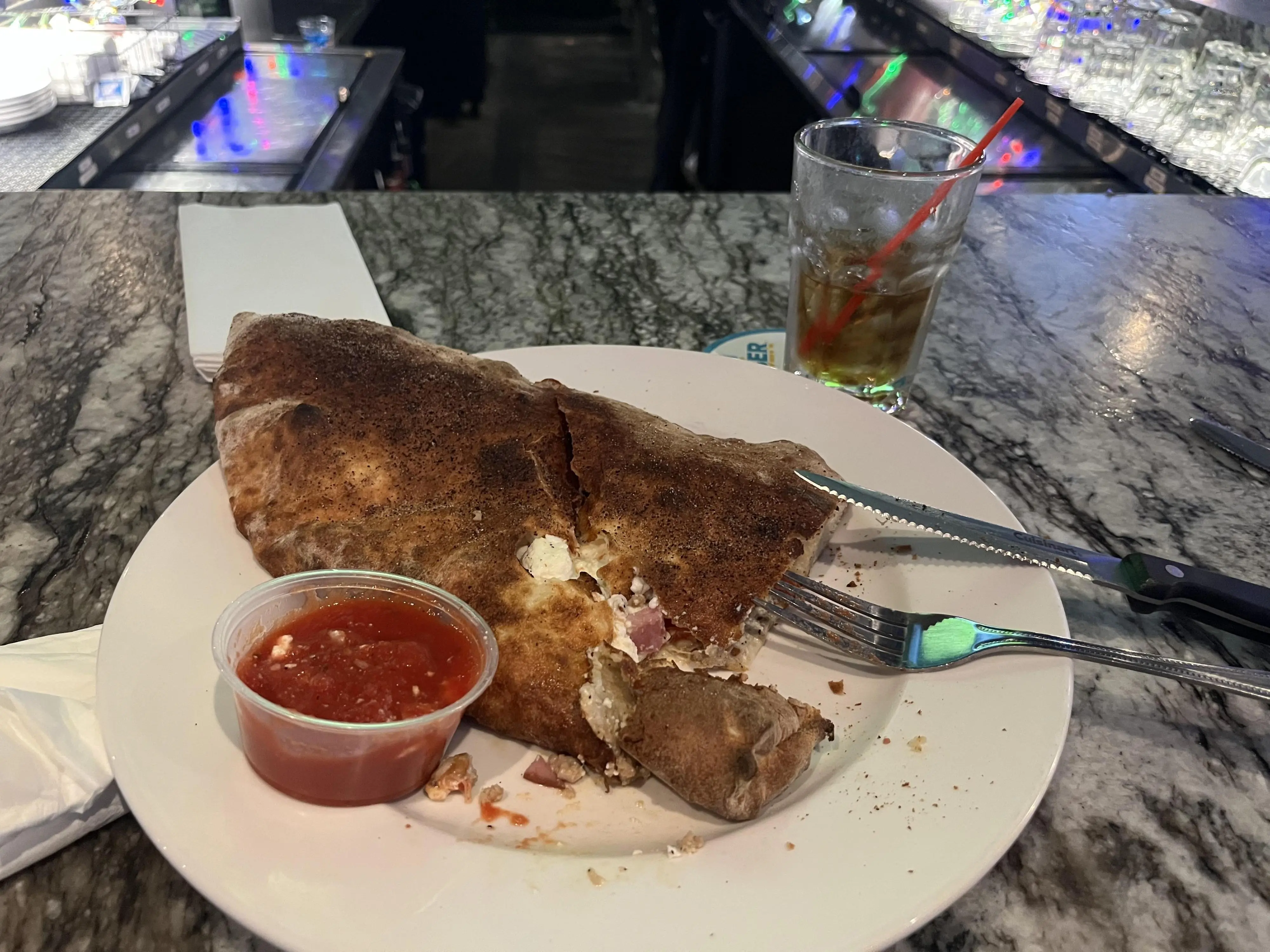 Good Afternoon Deso Family, 

My in-laws are doing well. However i close friend’s mother passed away, she was my a second mom to me. Hugs and prayers to the family.
Well i had to leave the family the past few days. I logged 22 1/2 hours in the last few days. I custom matched one mica/ metallic Monday and was present all day today for dues to recent line issues. Finally setting down for a meat lovers calzone and some Tito’s and Diet Coke at Cenci’s Pizza bar Cranberry, PA.

I hope you’re all doin...