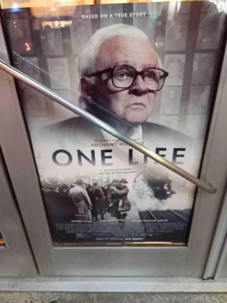 If you get to see One Life starring Anthony Hopkins, it is simply inspirational. Nicky Winton saves over 600 refugees through Prague to England, and the rippling effects for the survivors wonderful. 