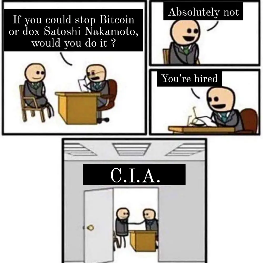 How to be hired at the C.I.A.
#NFT #wallpaper #art #images #deso