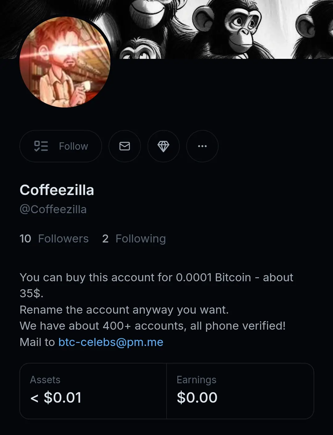 There are people who are holding celebrity accounts on Focus and trying to sell them. @nader @mossified how did they snipe these.
