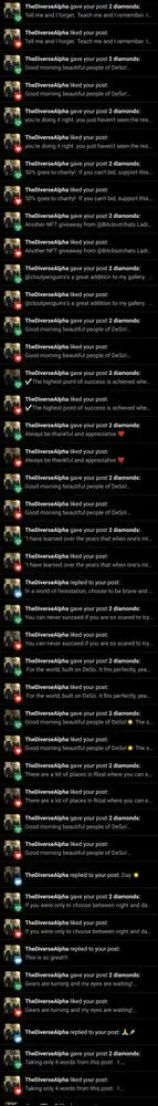 The engagement machine @TheDiverseAlpha doing his thing 🤣 thank you so much for your everyday support!🙌💯

Posted via @cloutfeed