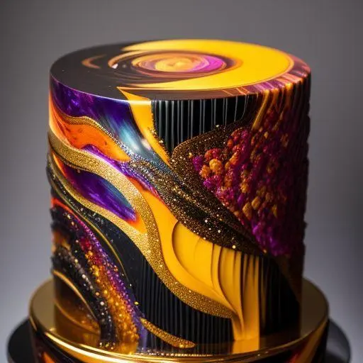 i dunno, cake makers could get great inspiration from ai tools if they were getting bored of making the same old same old. i found this stunning tbh. creativity is having it's golden hour moment from here on out i guess. 