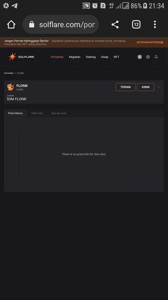 I won  $flonk!!!
Por que?
I've got my $BAGS!!! 
@bags_inu📣🎉
 
#Solana #SolanaNfTs 