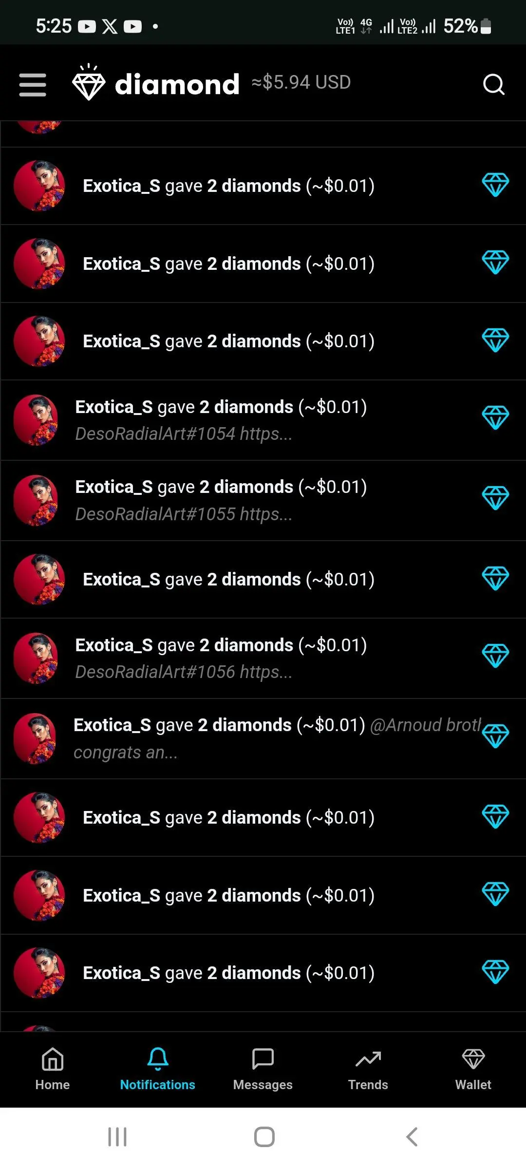 @Exotica_S thanks for 💎 💎  🌧 🙏 