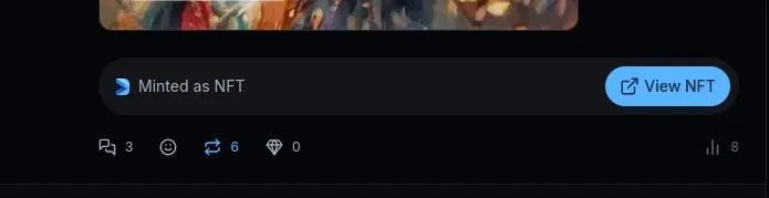 Did you spot 'Minted as NFT' added to $Focus already? 
