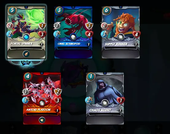 Im not so happy with my latest #Splinterlands pack opening

#play2earn #crypto #nfts