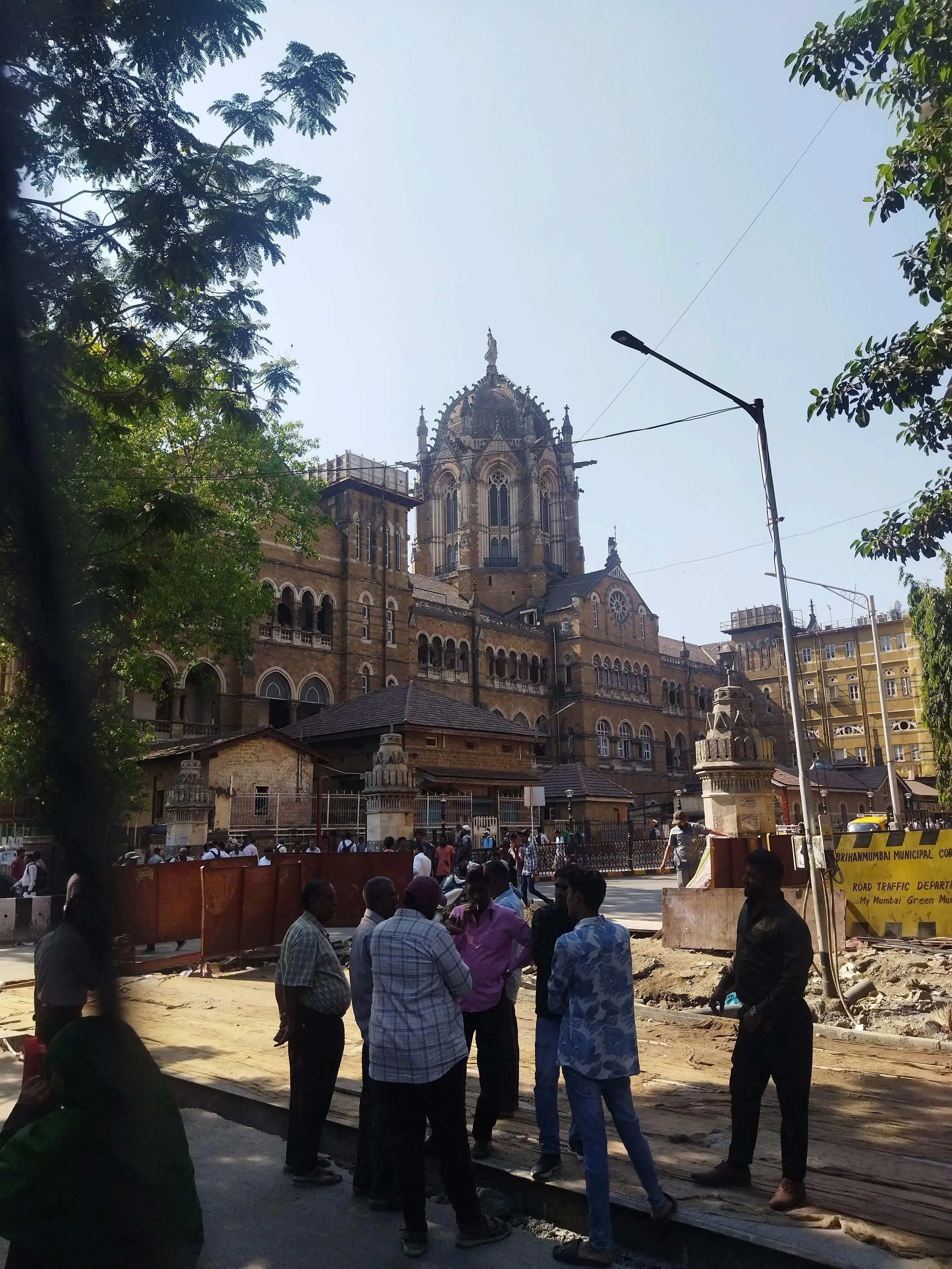 CST the world heritage railway station in Mumbai.

Heading out of the city for a four day break.