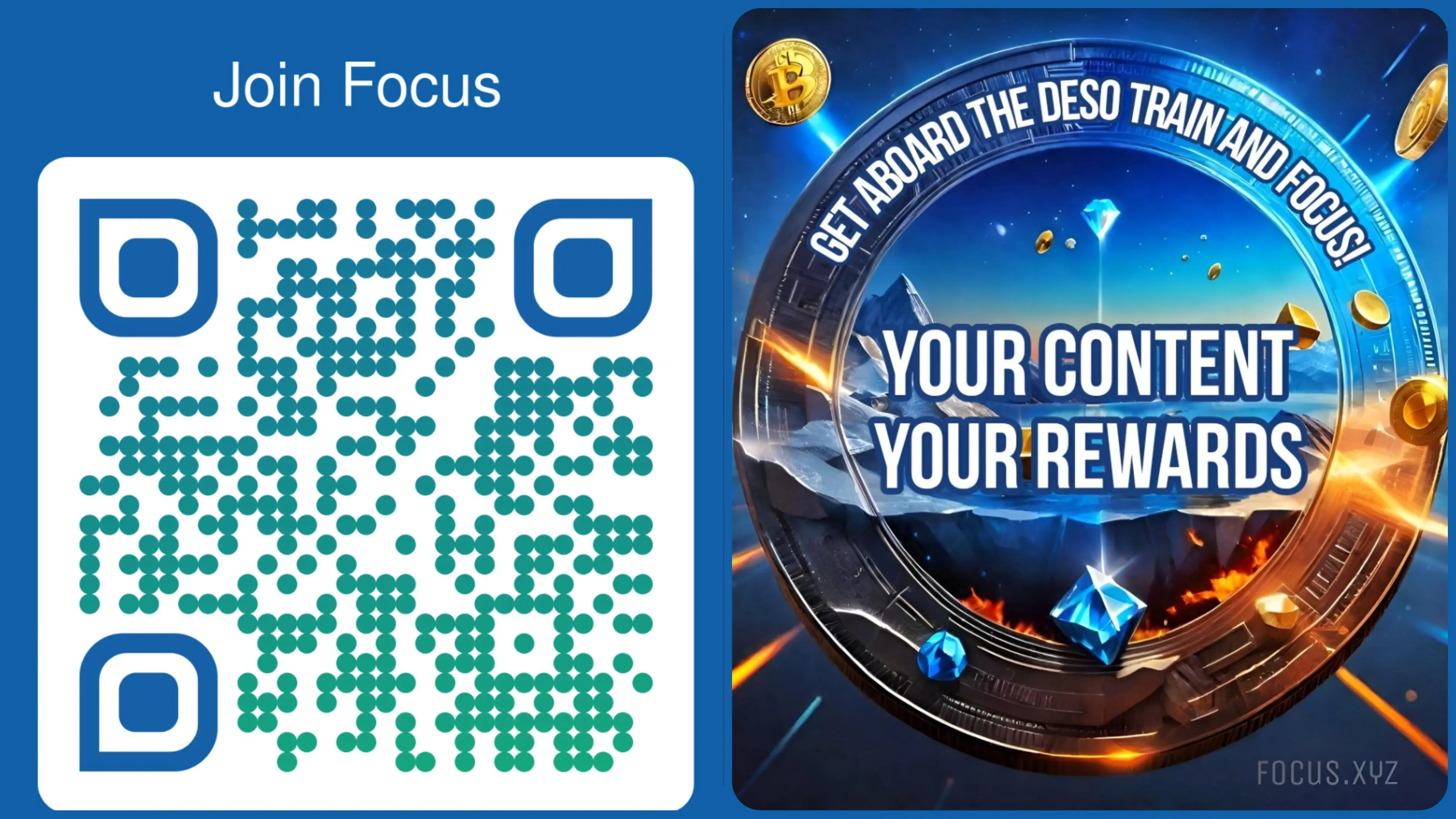 Join Focus: \
<https://focus.xyz/?password=7UYB2NGW>
