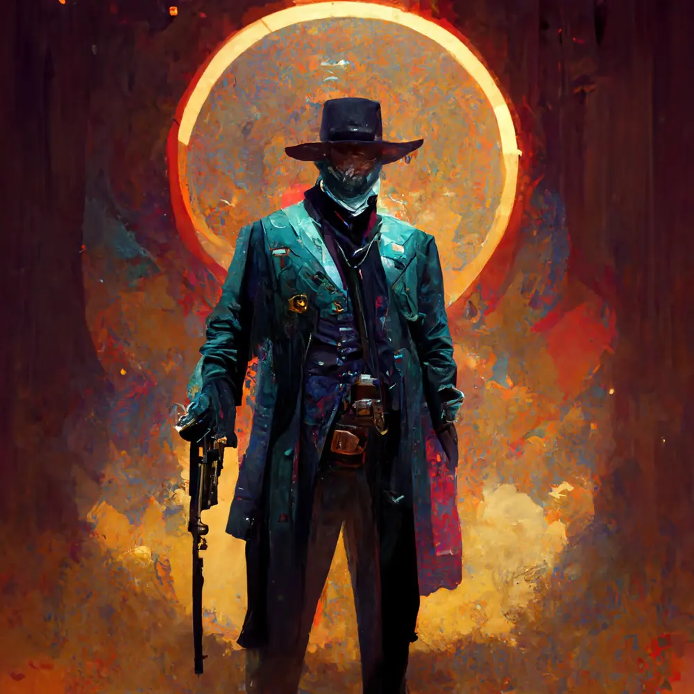 Impressionist Gunslinger
Credit: Motley, #midjourney