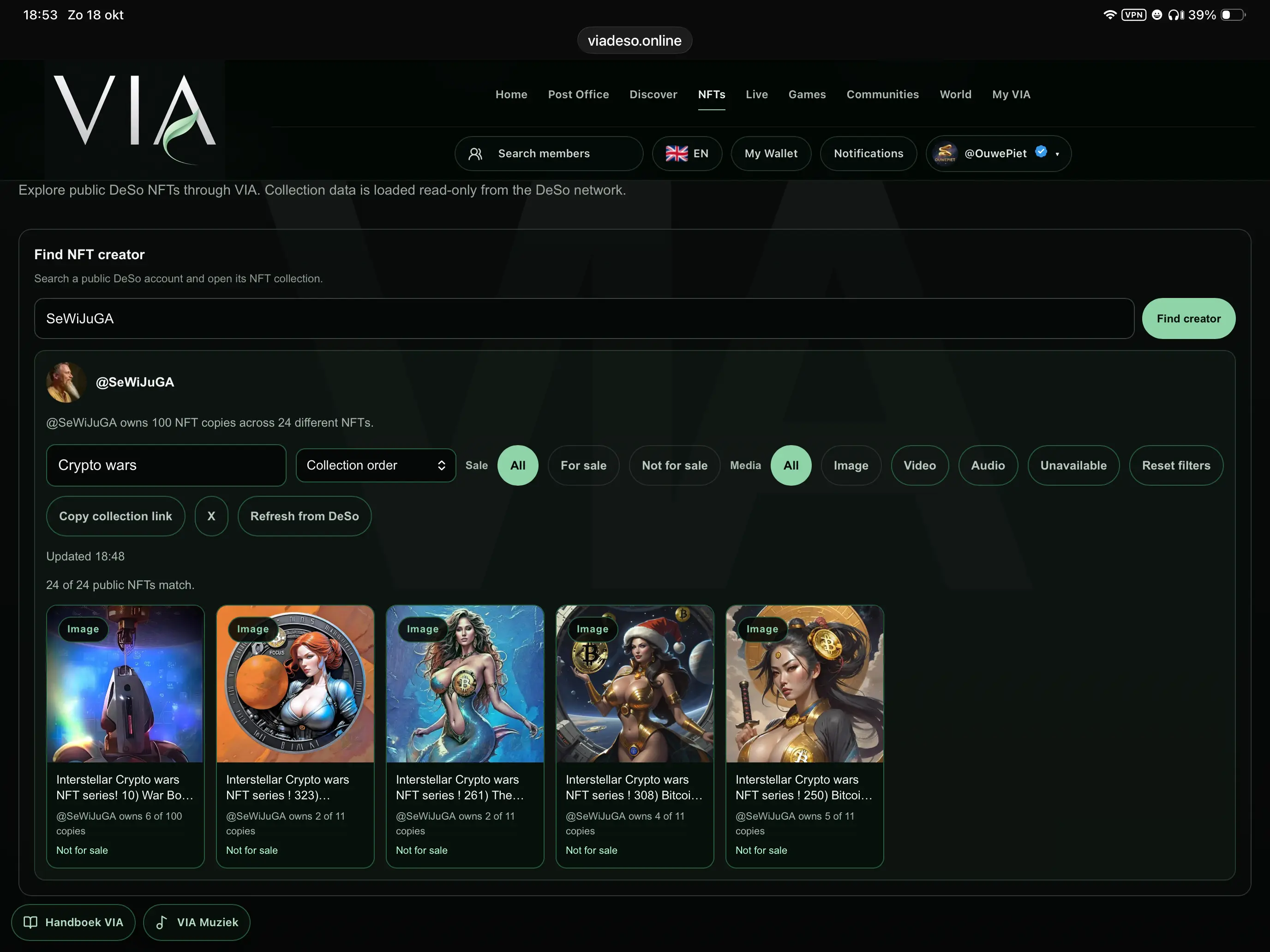 Post media by @OuwePiet