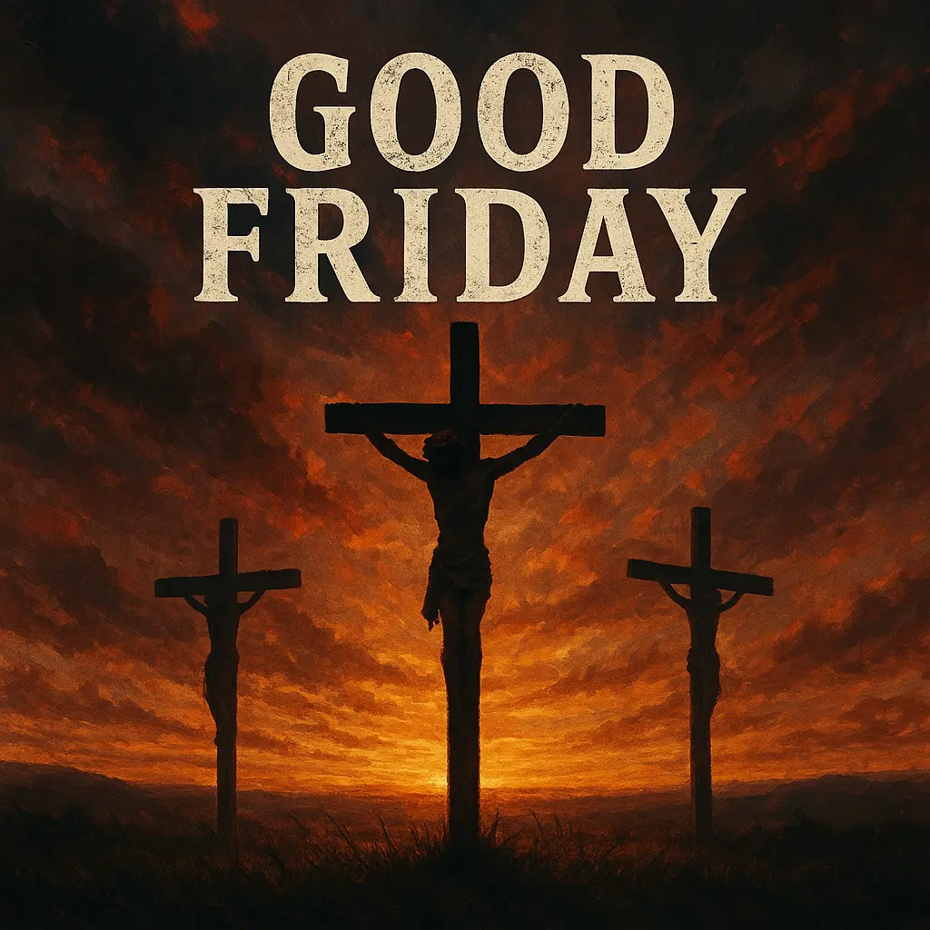 Gm and Good Friday to those that revere the ultimate sacrifice and countdown until Easter Sunday. 🙏 
