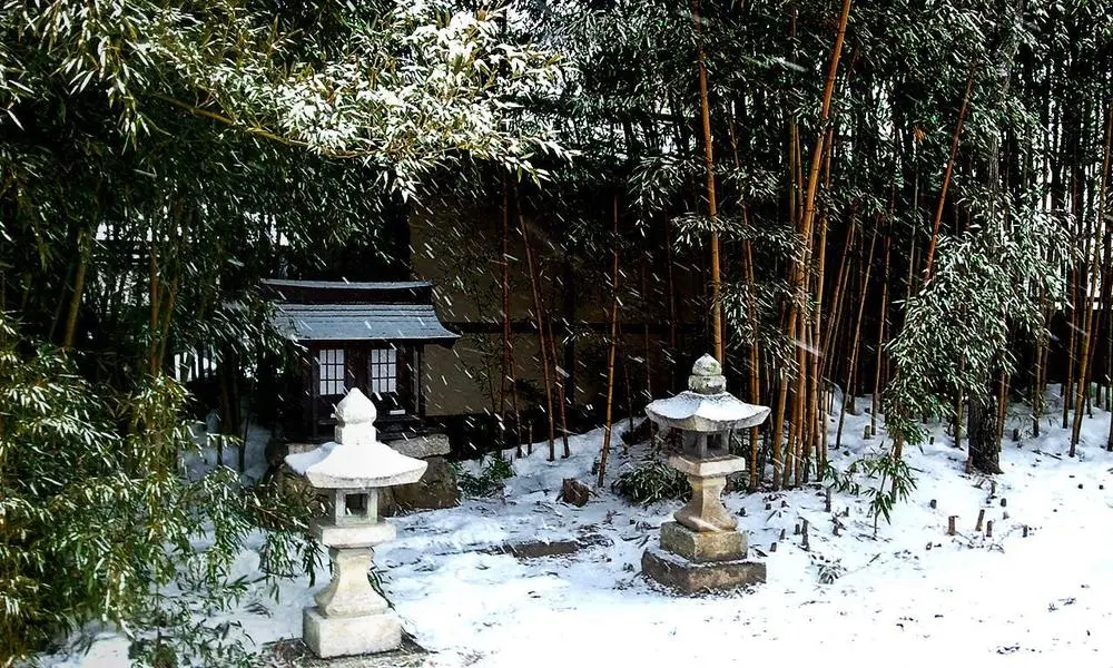 The past few days have been cold and snowy, and we are back to winter.
Azumino City, Nagano Prefecture, Japan