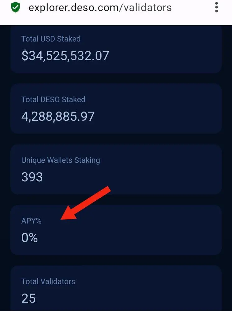 wth is this now again (see screenshot)?
0% APY.

@nader @mossified @lazynina