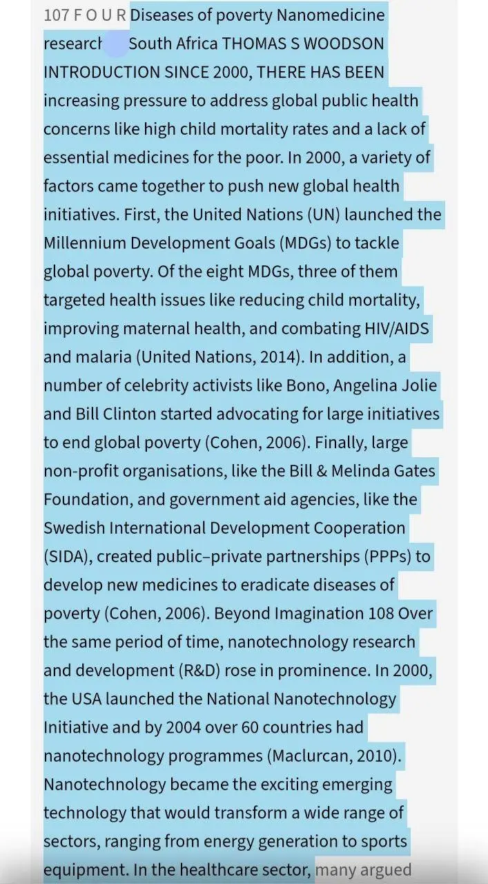 Diseases of poverty. Nanomedicine research in South Africa Since 2000 Bill & Malinda Gates Foundation https://search.brave.com/search?q=Diseases+of+poverty.+Nanomedicine+research+in+South+Africa+2000&source=android https://x.com/Imbackbitches45/status/1894446785910669767?t=AnQcczbePDHVqyFGLgo8GQ&s=19