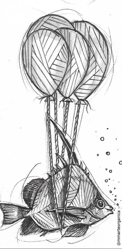 "Ascending" Illustration - Pisces Collection.

I drew this illustration on my skin. I'm a tattoo artist and I did the "self tattoo"!

Continuing with the metaphors....Poetics of the Sea.

The principle of ideas drawn by hand.

#illustration #sketch #penonpaper #authorialdrawing #paintingoncanvas #tattoo #streetart #muralism #nft