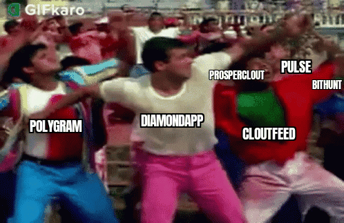 This is true. Theres still many apps to come.

It doesn't matter which platform your on your still part of the deso family 

@bithunt 
@Cloutavista 
@cloutfeed  
@DiamondApp 
@Polygram 
@ProsperClout 
@pulse 

I'm excited to see what the future brings to the $deso world