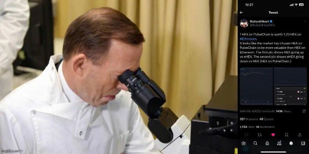 me..trying to find the part where rh said eHex is going to zero..

$HEX #HEX #PulseChain 