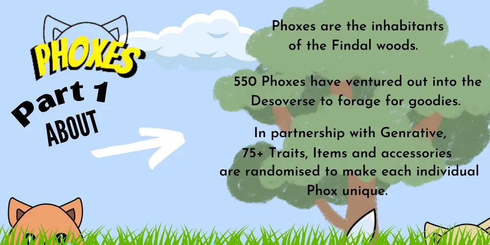 Hey Deso friends. 
Here is a little bit of Info About Phoxes with more to come this week im the lead up to mint with @Generativ 🦊👇