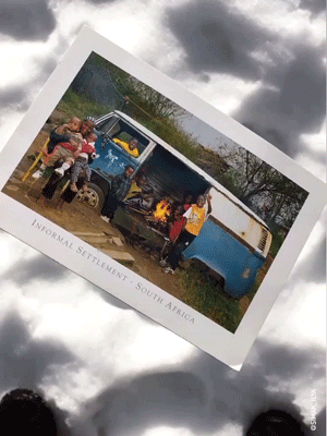 ✉️When was the last time you received a real postcard in the mail?
😏Treatment from another continent from old friends)

#postcard #loop #southafrica