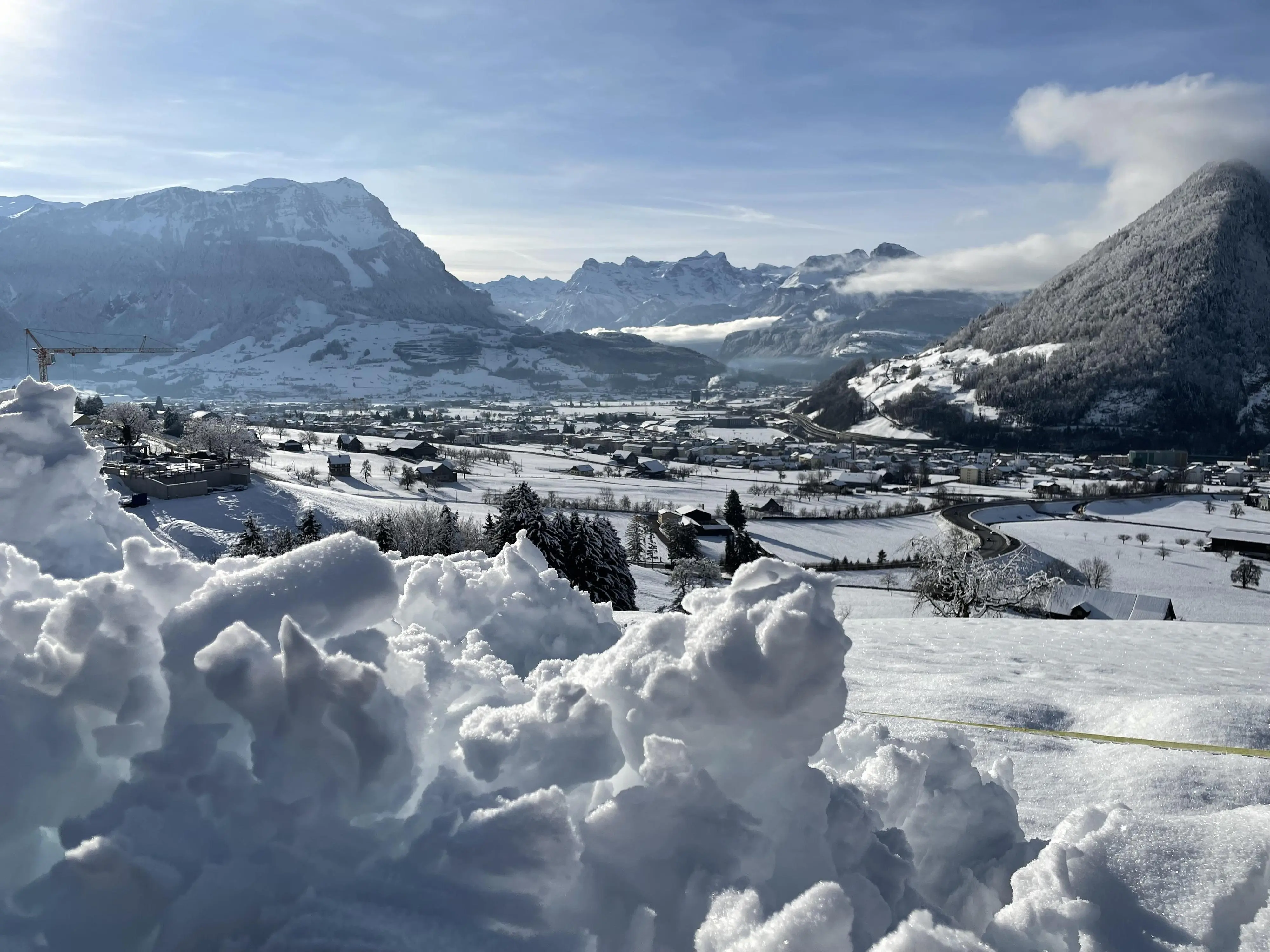 Winter view over Schwyz and Ibach, in the direction of Lake Lucerne (Urnersee).

Photo taken from here:

https://www.google.ch/maps/@47.0378402,8.6407967,3a,75y,206.41h,91.93t/data=!3m8!1e1!3m6!1sAF1QipMI3yHfuBRvqLoWX4b4IHuAaSFQ5XW5Q6piUz9T!2e10!3e11!6shttps:%2F%2Flh5.googleusercontent.com%2Fp%2FAF1QipMI3yHfuBRvqLoWX4b4IHuAaSFQ5XW5Q6piUz9T%3Dw900-h600-k-no-pi-1.9309444383670638-ya339.08018259830874-ro0-fo100!7i7296!8i3648!5m1!1e1?entry=ttu&g_ep=EgoyMDI1MDEwMS4wIKXMDSoASAFQAw%3D%3D

#switzerland ...