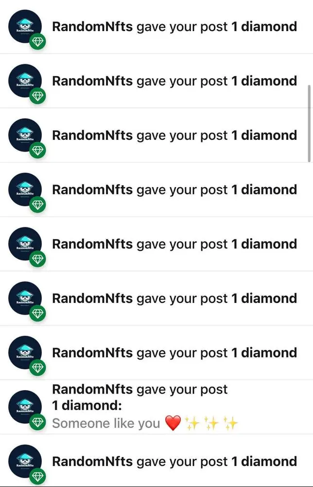 A lot of thanks @RandomNfts 💎💎💎