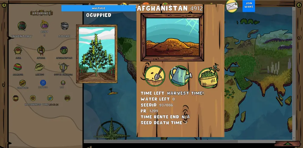 Harvest time in Afghanistan. .. ker-ching

#hashkings #play2earn #crypto