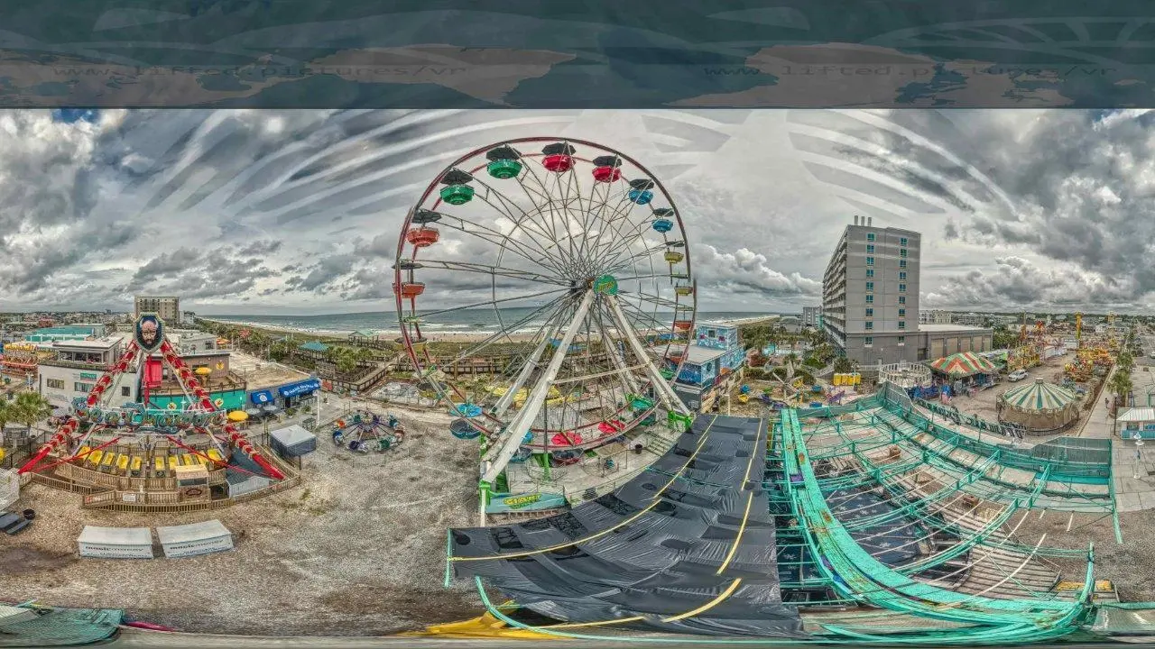 🌐 Carolina Beach Boardwalk, NC, USA